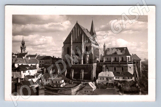 Pohlednice starý hrad černobílá 1956 (ST4218)