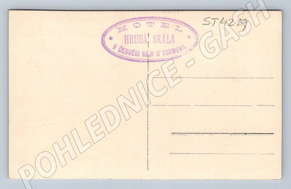 Pohlednice Hrubá Skála Šteklův pensionát (ST4219)