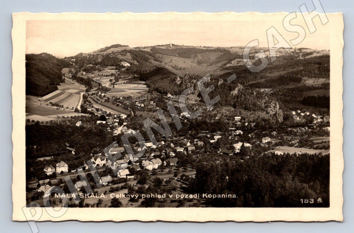 Postcard Malá Skála Kopanina Czechoslovakia (ST4223)