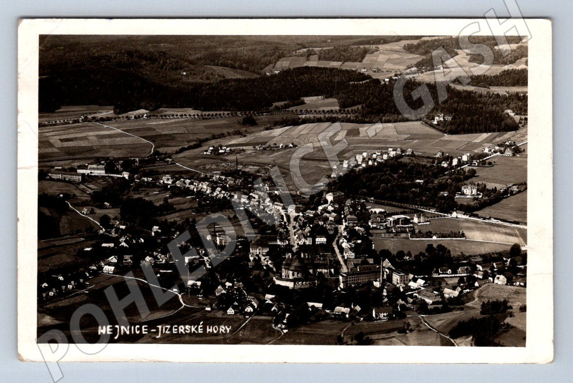 Postcard Hejnice Jizera Mountains 1950 (ST4227)