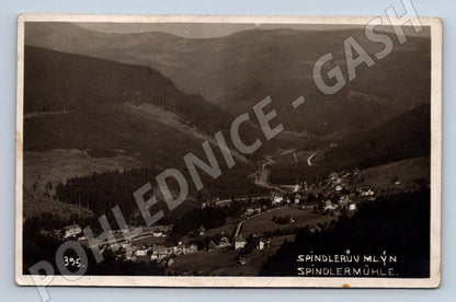 Postcard Špindlerův Mlýn, cancelled (ST4229)