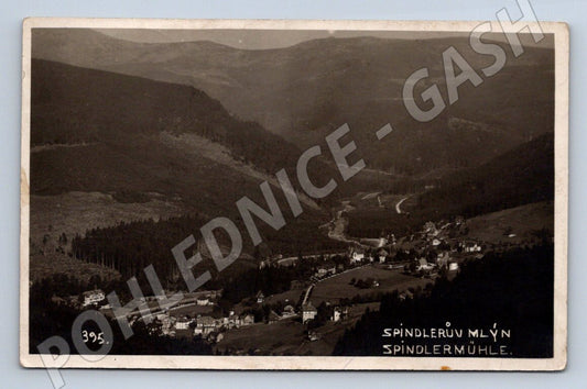 Postcard Špindlerův Mlýn, cancelled (ST4229)