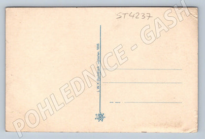 Postcard Karlovy Vary Mill Colonnade (ST4237)