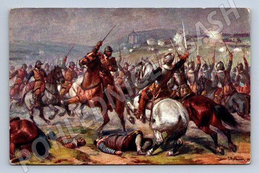 Postcard Battle of White Mountain 1620 (ST4240)