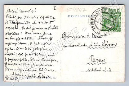 Defenestration 1618 historical postcard (ST4247)