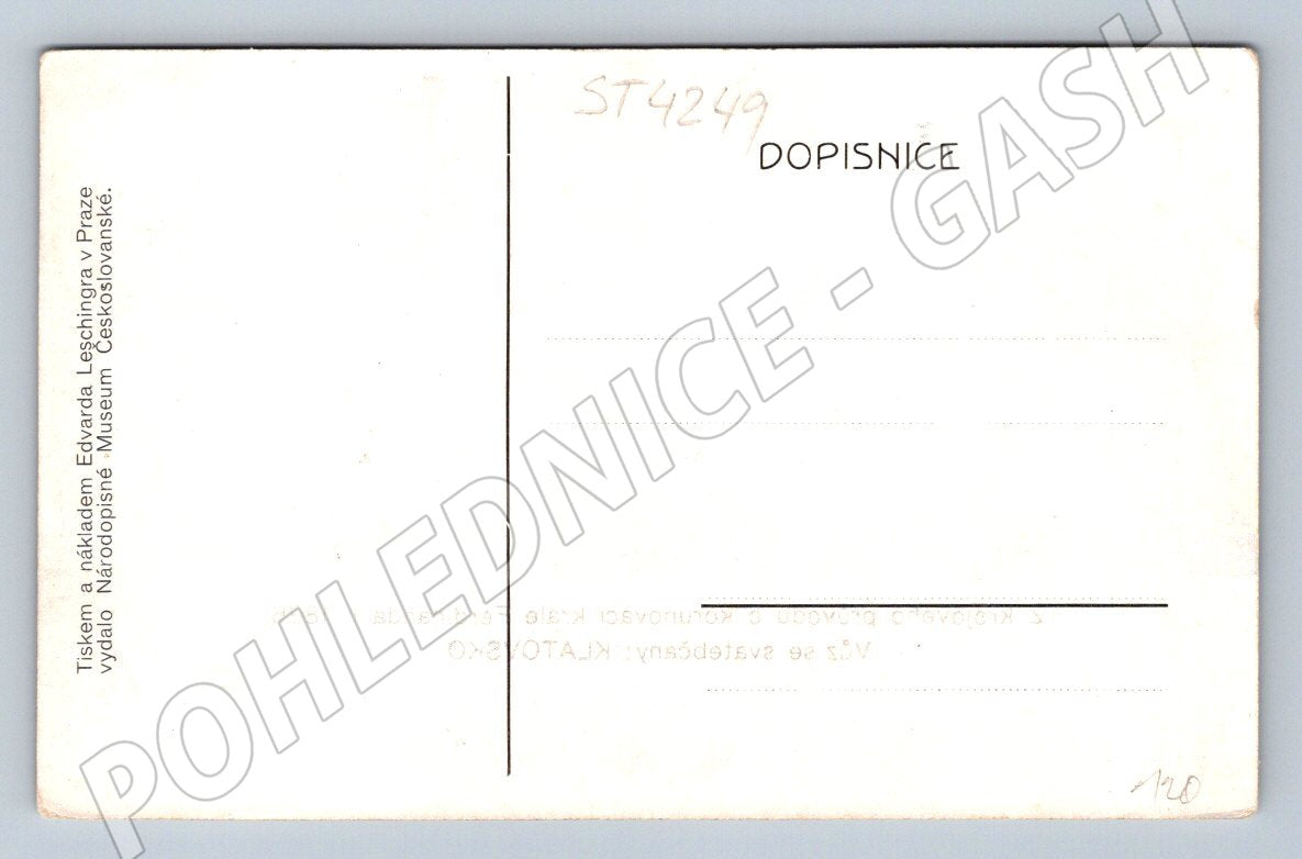 Postcard of the coronation of Ferdinand 1836 (ST4249)