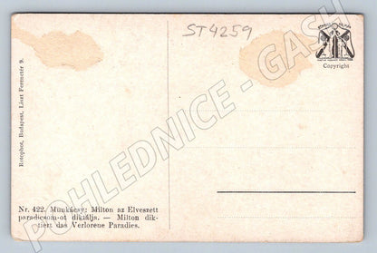 Pohlednice Munkácsy Milton Ztracený ráj (ST4259)