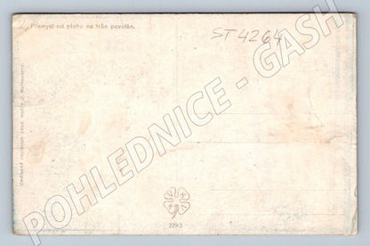 Postcard Přemysl Oráč Czech history (ST4264)