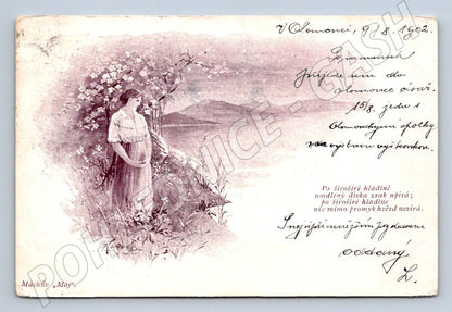Postcard Macha's May Day Olomouc 1902 (ST4272)