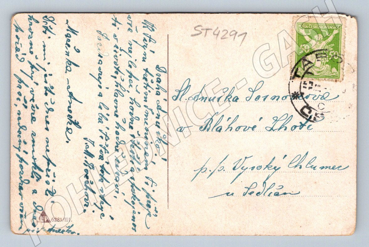 Postcard Long Live Anna colored (ST4291)