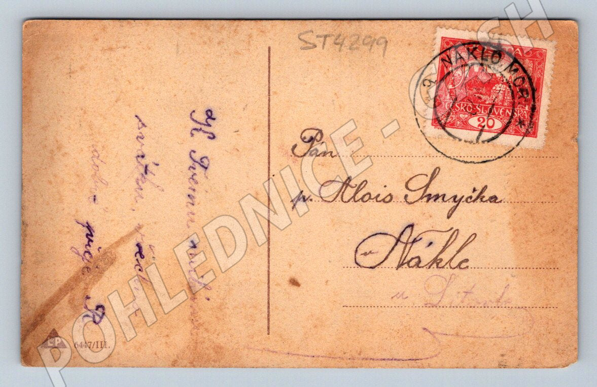 Postcards for children's name days (ST4299)