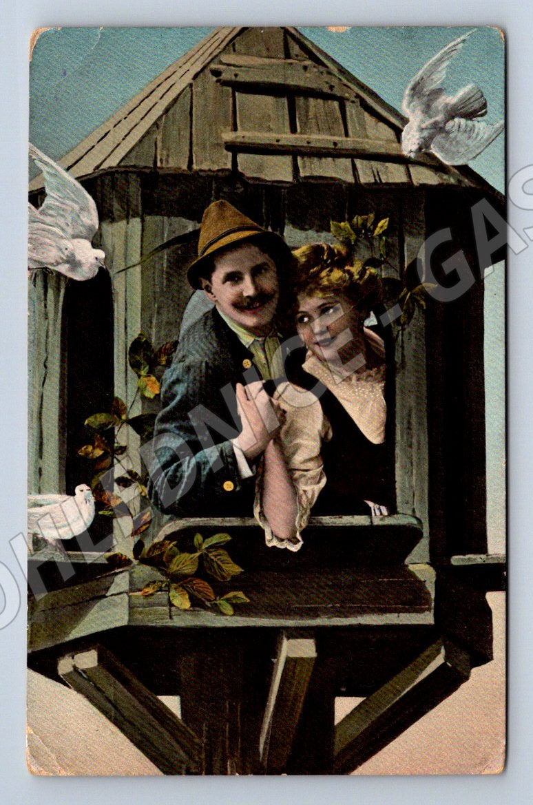 Pohlednice Smíchov kolorovaná 1905 (ST4311)