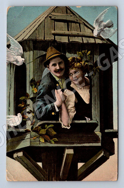 Pohlednice Smíchov kolorovaná 1905 (ST4311)