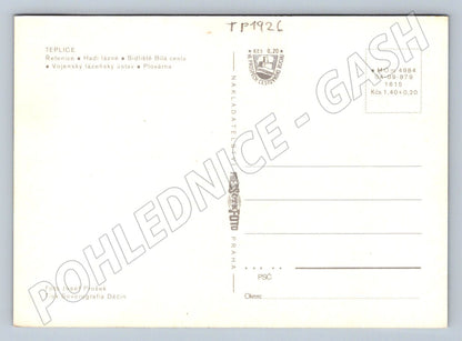 Pohlednice Teplice různé pohledy (TP1926)