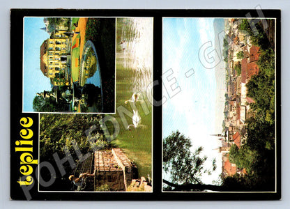 Pohlednice Teplice více pohledů město park 1979 (TP1931)