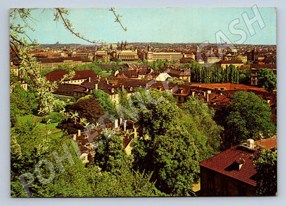 Pohlednice Praha panorama města 1972 (TP1939)
