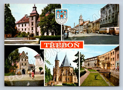 Pohlednice Třeboň více záběrů (TP1941)