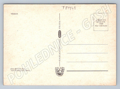 Pohlednice Třeboň více záběrů (TP1941)