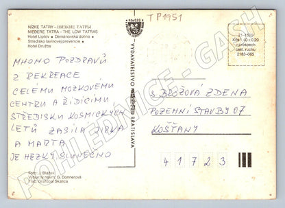 Pohlednice Slovensko Demänovská Dolina Nízké Tatry (TP1951)