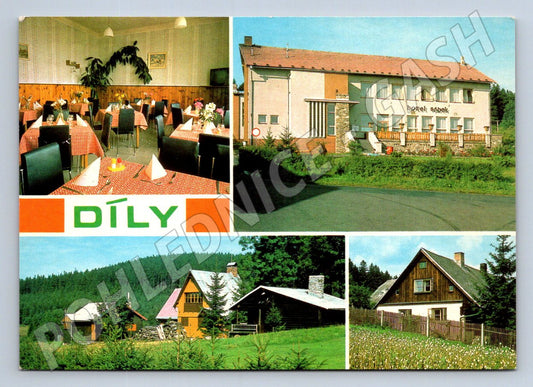 Pohlednice Díly Hotel Sedlák a krajina (TP1965)