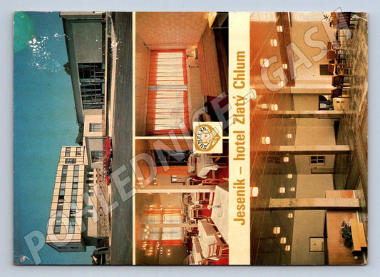 Pohlednice Jeseník hotel Zlatý Chlum (TP1969)