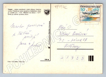 Pohlednice Třebíč různé pohledy (TP1972)