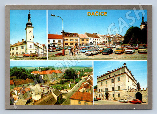 Pohlednice Dačice více záběrů 1993 (TP1982)