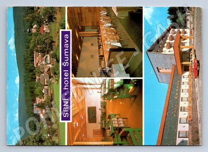 Pohlednice Srní hotel Šumava (TP1990)