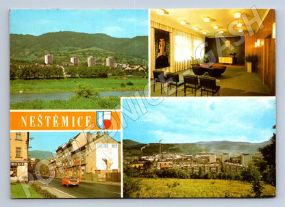 Pohlednice Neštěmice různé záběry 1970s (TP1998)