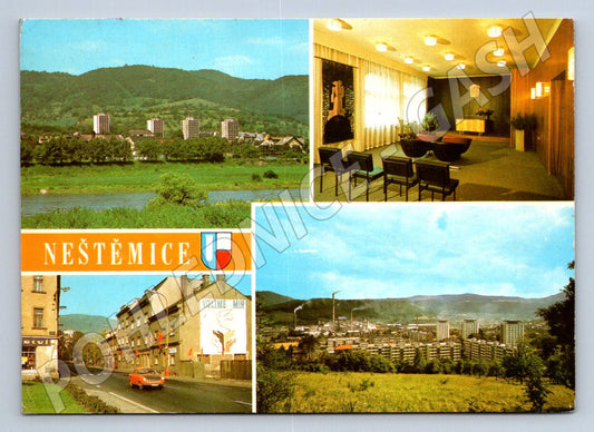 Pohlednice Neštěmice různé záběry 1970s (TP1998)