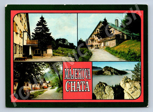 Pohlednice Slovensko Májekova Chata Vlkolínec (TP2003)