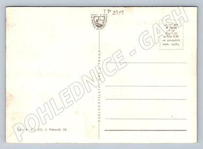Pohlednice Lázně Libverda Obří sud 1970 (TP2019)