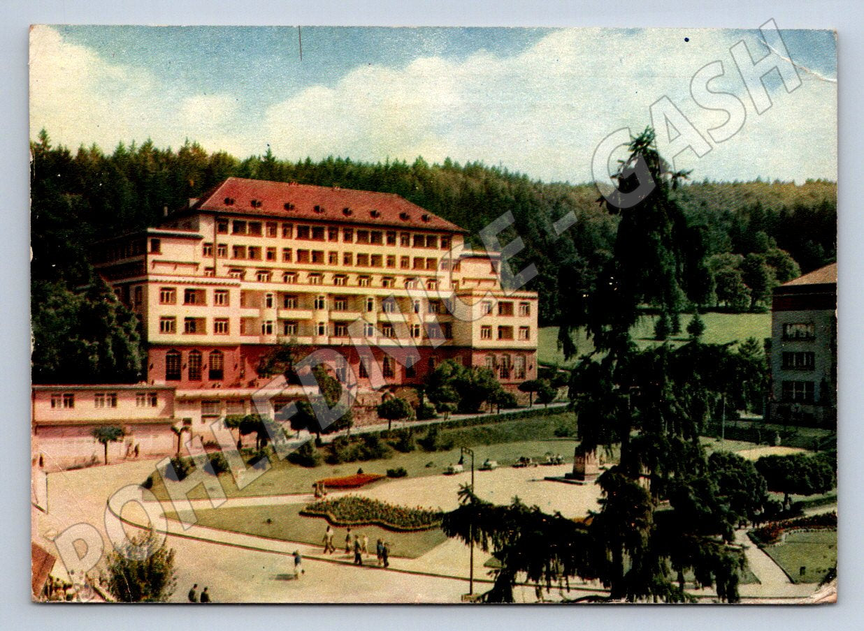 Pohlednice Luhačovice Lázeňské sanatorium Palace (TP2030)