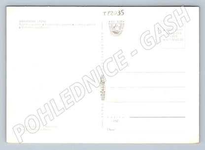 Pohlednice Mariánské Lázně památky 1950+ (TP2035)
