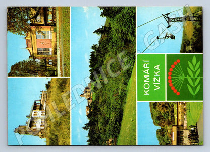 Pohlednice Komáří Vížka lanovka (TP2051)