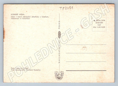 Pohlednice Komáří Vížka lanovka (TP2051)