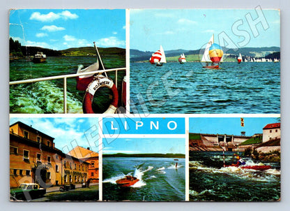 Pohlednice Lipno různé motivy 1975 (TP2053)