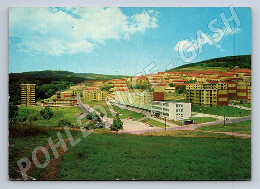 Pohlednice Meziboří sídliště cca 1970 (TP2062)