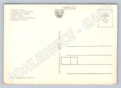 Pohlednice Památky Teplicka Bílina Teplice Duchcov (TP2066)