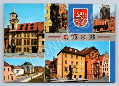 Pohlednice Cheb různé pohledy 1971 (TP2069)