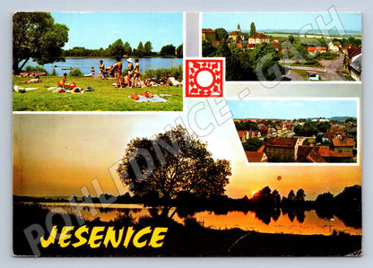 Pohlednice Jesenice různé pohledy 1966 (TP2071)