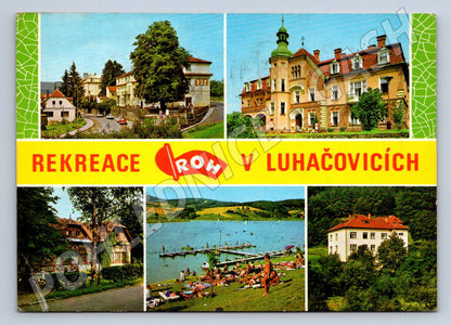 Pohlednice Luhačovice Rekreace ROH 1972 (TP2072)