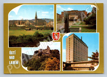 Pohlednice Ústí nad Labem město, Střekov, Interhotel (TP2074)