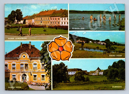 Pohlednice Horní Stropnice Rybník Žár Hojná Voda Žumberk (TP2075)