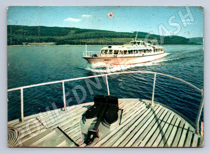 Pohlednice Lipenské jezero lodě 1966 (TP2078)