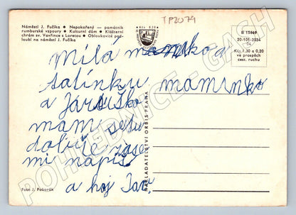 Pohlednice Rumburk koláž městských motivů (TP2079)