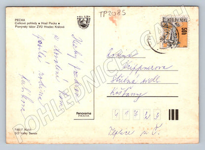 Pohlednice Pecka různé pohledy (TP2084)