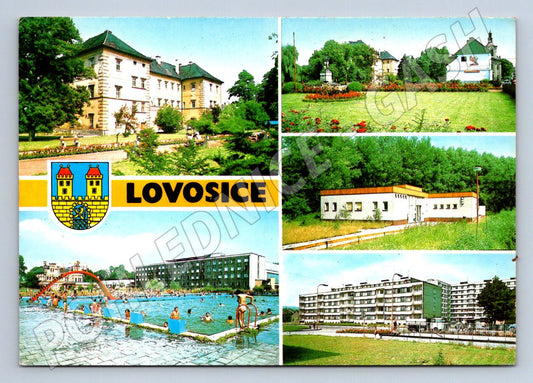 Pohlednice Lovosice městské scény (TP2094)
