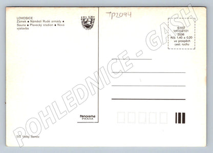 Pohlednice Lovosice městské scény (TP2094)