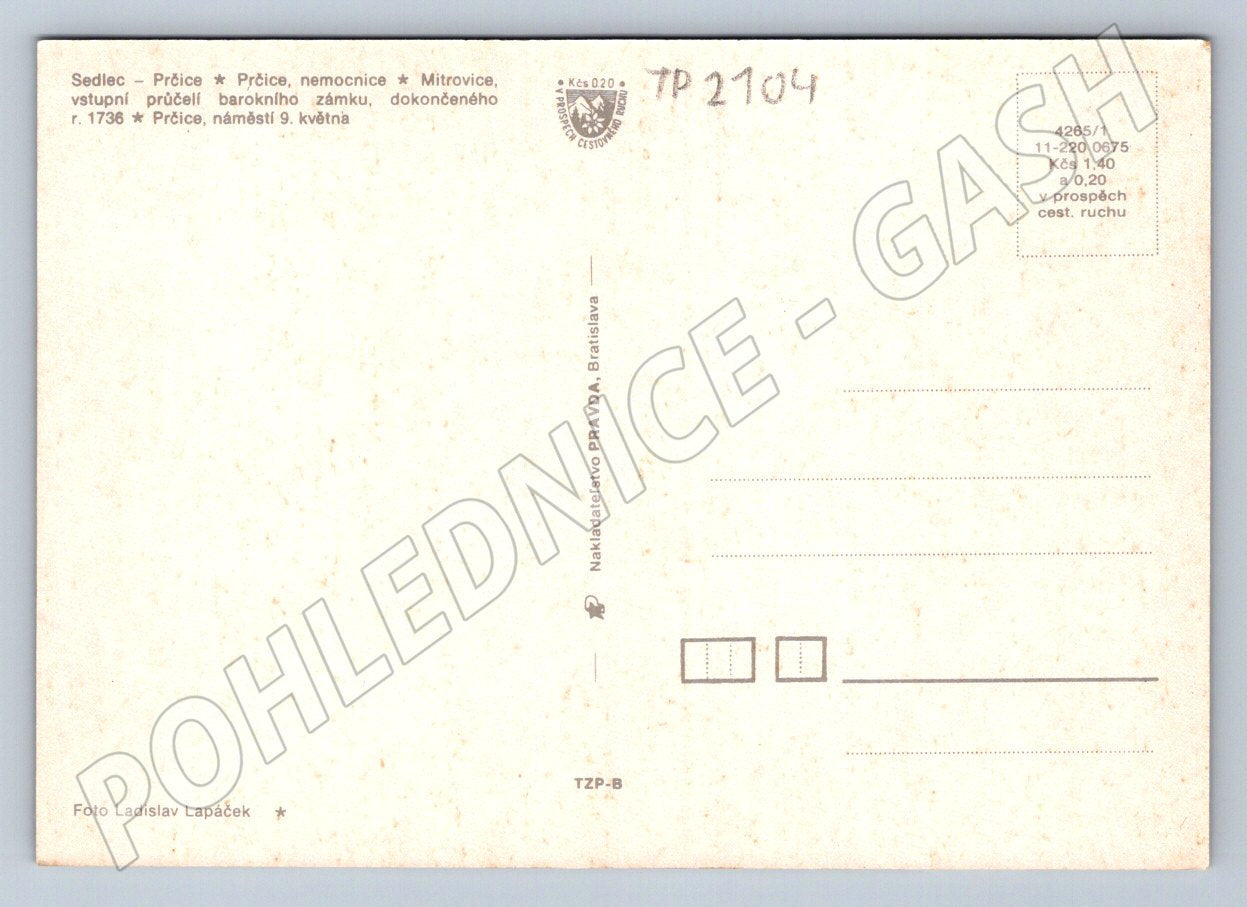 Pohlednice Prčice Český Merán a okolí (TP2104)